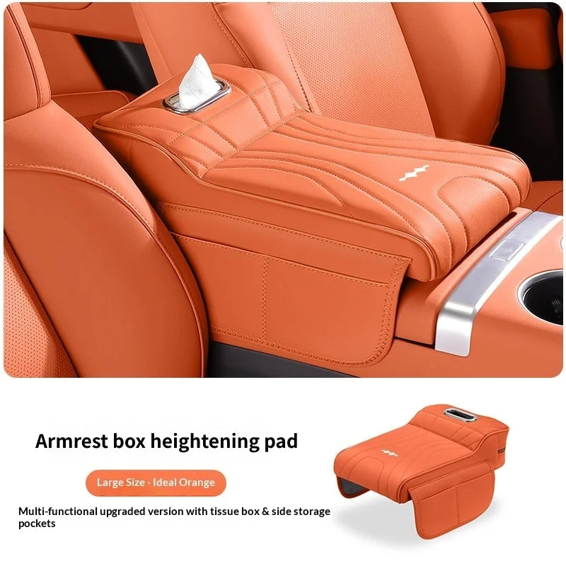 New model of Formula Leopard car armrest box heightening pad:Titanium 7, Titanium 3,Panther 5 Car armrest tissue box