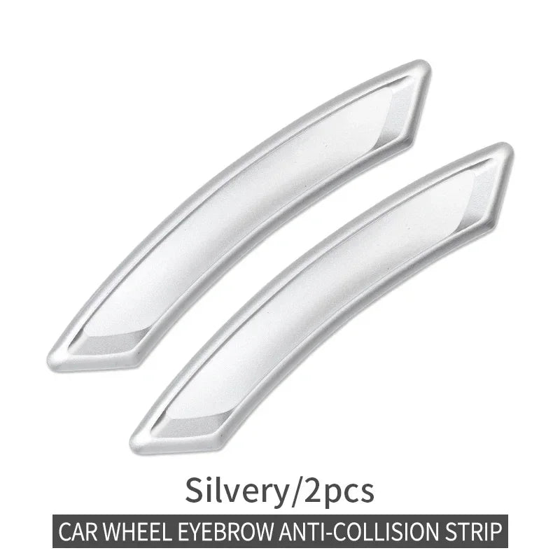 Universal Car Front Rear Bumper Corner Protector Guard Car Wheel Eyebrownti-collision Edge Protection Decoration Strip