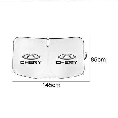 Car Windshield Sunshade Umbrella Summer Sun Protection Sunshade for Chery QQ Tiggo 2 3 4 7 8 Pro T11 Arrizo 3 A13 IQ Fulwin