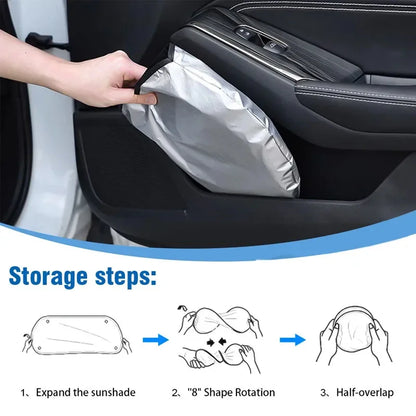 Car Windshield Sunshade Umbrella Summer Sun Protection Sunshade for Chery QQ Tiggo 2 3 4 7 8 Pro T11 Arrizo 3 A13 IQ Fulwin