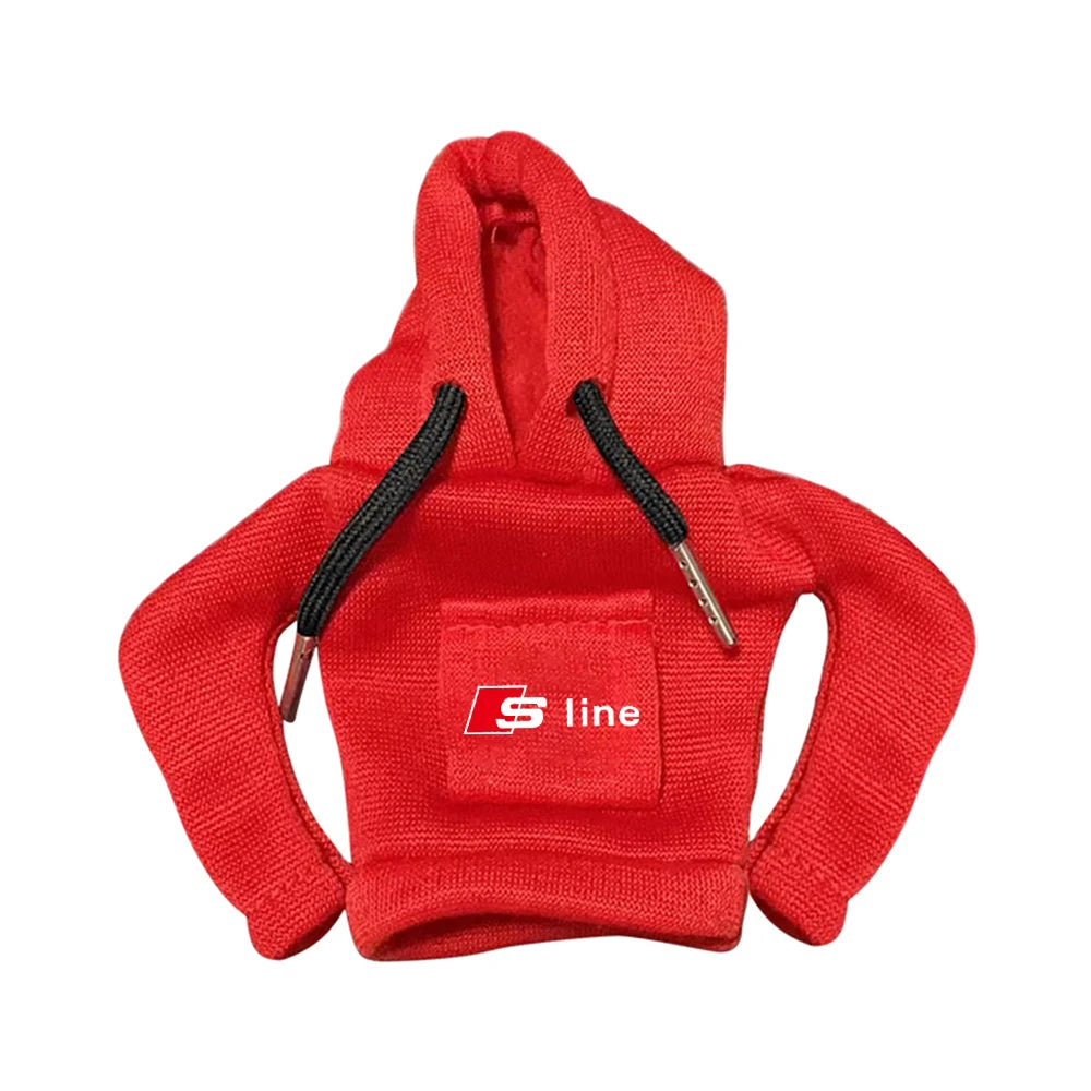 Car Gear Lever Hoodie Shift Lever Cover Handle Hoodie Auto Decor Accessories For Audi Sline A1 A2 A3 A4 A4L P 8V 8L RS RS3 RS4