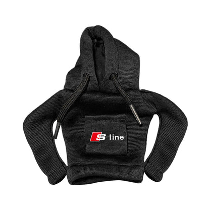 Car Gear Lever Hoodie Shift Lever Cover Handle Hoodie Auto Decor Accessories For Audi Sline A1 A2 A3 A4 A4L P 8V 8L RS RS3 RS4