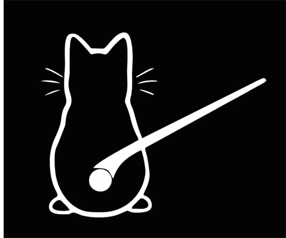 Puppy Dog Fun Cat Rear Glass Car Decoration Car Stickers Car Exterior Sticker Art Design Window Car Styling Stickers Decals