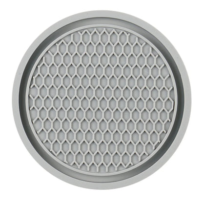 Car Water Cup Pad Holders Non-slip Diamond Rhinestone Silicone Mat Bottle Holder Coaster Auto Interior Decoration Accessories