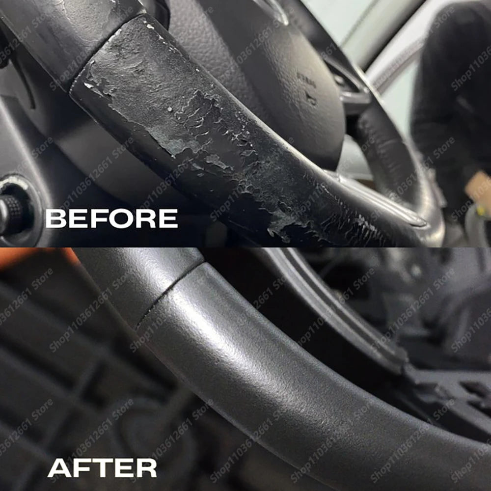 B1267 Car Interior Plastic Leather Scratch Repair Paste Anti-Aging Paste  Automotive Tires Seats Steering Wheel Polishing Wax