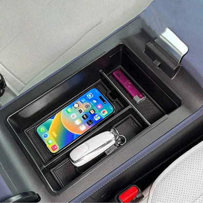 For Xpeng G6 2023~2026 Car Console Armrest Wallet Phone Sundries Storage Box Holder For A Neat And Tidy Car Interior Accessories