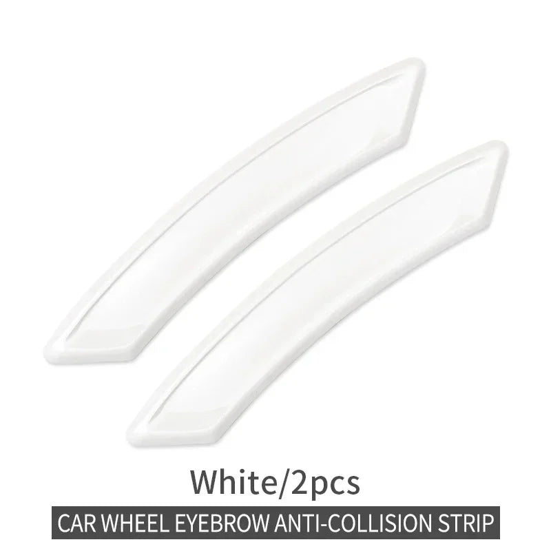 Universal Car Front Rear Bumper Corner Protector Guard Car Wheel Eyebrownti-collision Edge Protection Decoration Strip