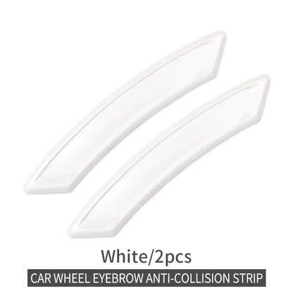 Universal Car Front Rear Bumper Corner Protector Guard Car Wheel Eyebrownti-collision Edge Protection Decoration Strip