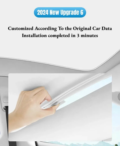 Roof Sunshades for Tesla Model Y 2025 Juniper Model 3 Sunroof Shade Sunshade Roof Sun Shade for 2024-2025 Tesla Model 3 Highland