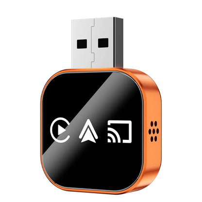 3 in 1 Carplay Adapter Wireless Android Auto AIBox for OEM Wired Carplay Screen Support Original MIC/Button/Touch Control
