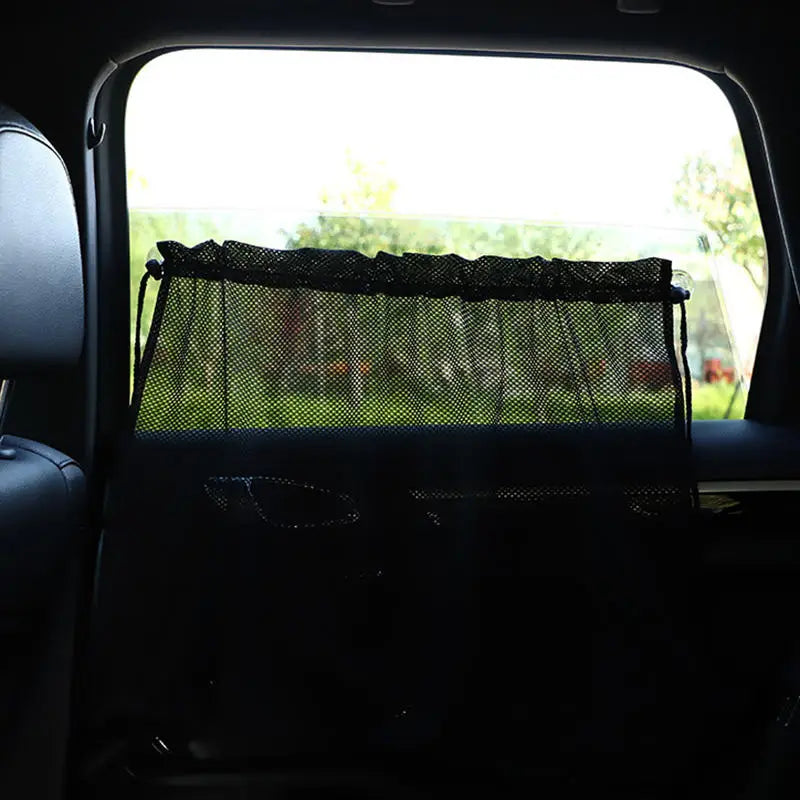 Car Sun Shade Curtains Side Window Sunshade Summer Sun Protection Light/UV Blocking Auto Privacy Blind Curtain