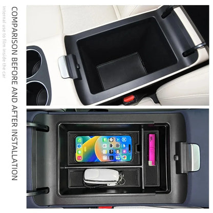 For Xpeng G6 2023~2026 Car Console Armrest Wallet Phone Sundries Storage Box Holder For A Neat And Tidy Car Interior Accessories
