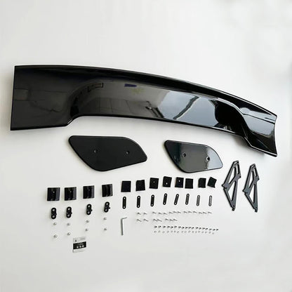 Cars Accessories GT Modification Universal Carbon Fiber Car Tail Wing 145CM Exterior Modification GT Spoiler Collision Bumper