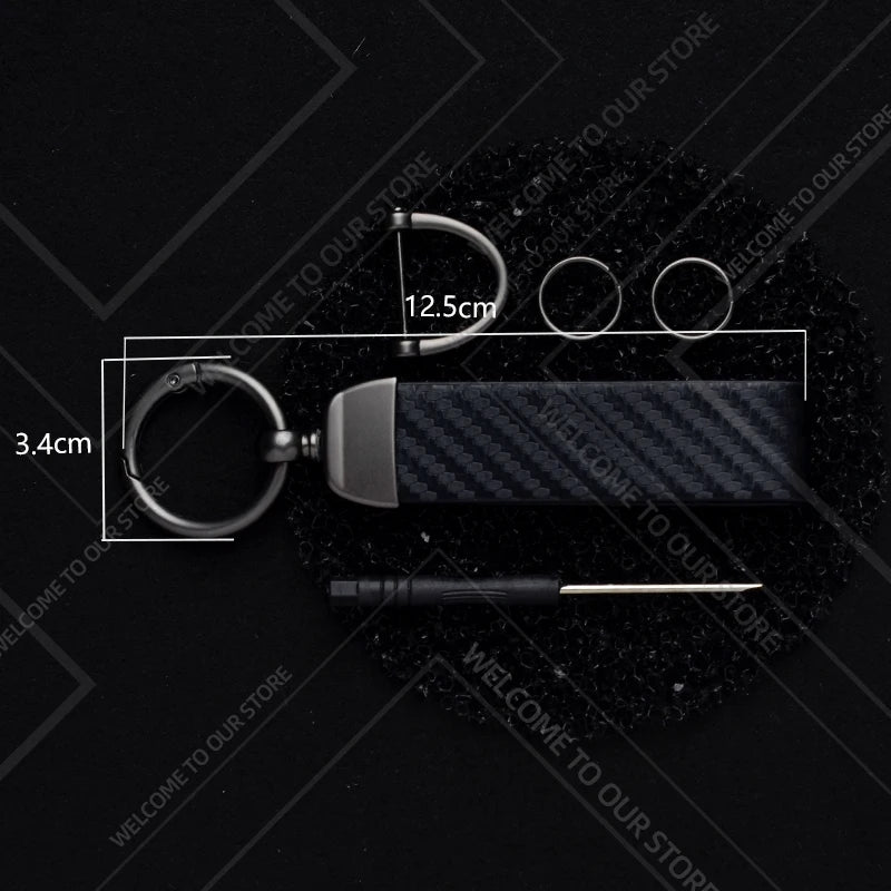 1PCS Motorcycle Keychain For  Tiger 900 GT Rally PRO Explorer Logo Widget Ornaments Metal Carbon Fiber Leather Key Chain