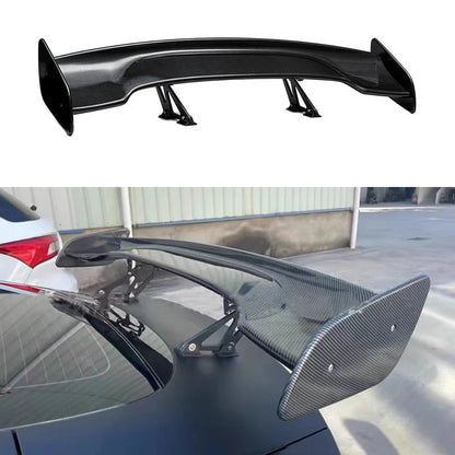Cars Accessories GT Modification Universal Carbon Fiber Car Tail Wing 145CM Exterior Modification GT Spoiler Collision Bumper