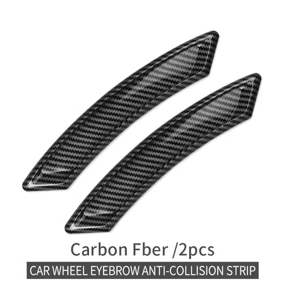 Universal Car Front Rear Bumper Corner Protector Guard Car Wheel Eyebrownti-collision Edge Protection Decoration Strip