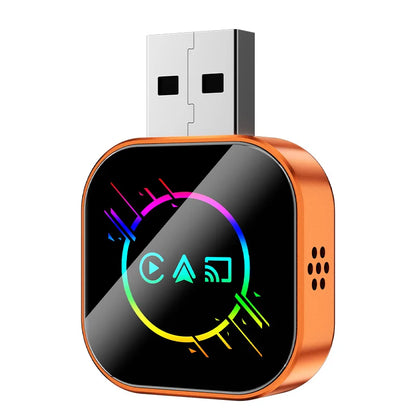 3 in 1 Carplay Adapter Wireless Android Auto AIBox for OEM Wired Carplay Screen Support Original MIC/Button/Touch Control