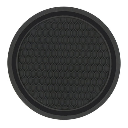 Car Water Cup Pad Holders Non-slip Diamond Rhinestone Silicone Mat Bottle Holder Coaster Auto Interior Decoration Accessories