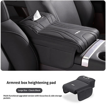 New model of Formula Leopard car armrest box heightening pad：Titanium 7, Titanium 3,Panther 5 Car armrest tissue box