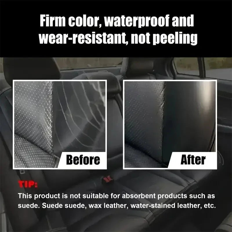 B1267 Car Interior Plastic Leather Scratch Repair Paste Anti-Aging Paste  Automotive Tires Seats Steering Wheel Polishing Wax