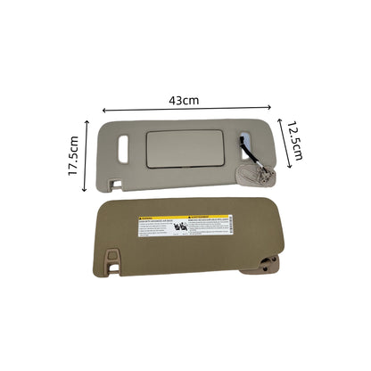 Car Sun Visor Shade For chevrolet GMC Sierra Suburban Tahoe Yukon XL For Cadillac Escalade 2007-2014 22850306 22850307 22850308