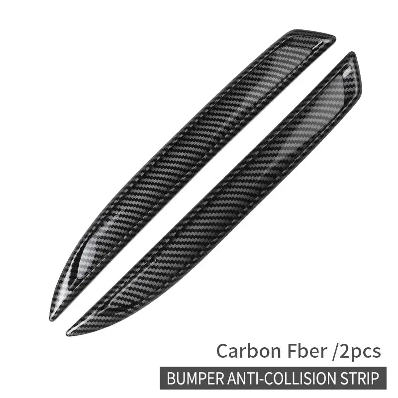 Universal Car Front Rear Bumper Corner Protector Guard Car Wheel Eyebrownti-collision Edge Protection Decoration Strip