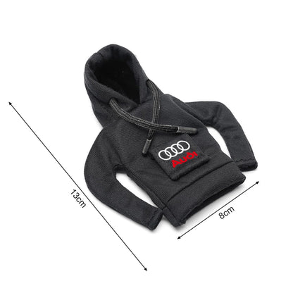 Car Gear Lever Hoodie Shift Lever Cover Handle Hoodie Auto Decor Accessories For Audi Sline A1 A2 A3 A4 A4L P 8V 8L RS RS3 RS4