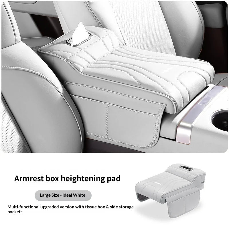 New model of Formula Leopard car armrest box heightening pad：Titanium 7, Titanium 3,Panther 5 Car armrest tissue box