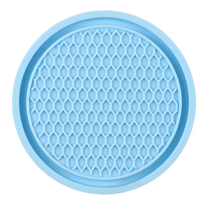 Car Water Cup Pad Holders Non-slip Diamond Rhinestone Silicone Mat Bottle Holder Coaster Auto Interior Decoration Accessories