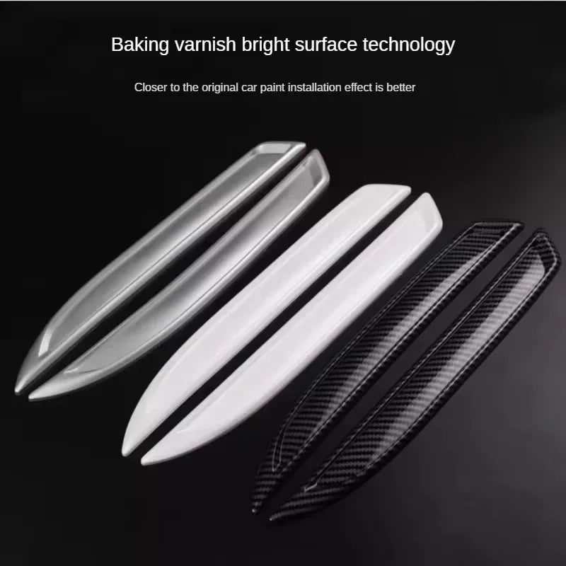 Universal Car Front Rear Bumper Corner Protector Guard Car Wheel Eyebrownti-collision Edge Protection Decoration Strip