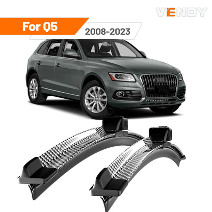 For Audi Q5 8R FY 2008-2023 2009 2011 2013 2014 2016 2017 2018 2019 2020 2pcs Front Windshield Wiper Blades Windscreen Wipers
