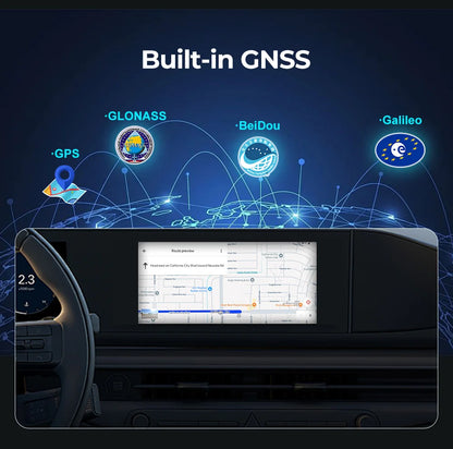SM6350 Ai Box Android 15.0 8GB+126GB CarPlay Tv Box Support Youtube Netfilx IPTV GNSS Wireless CarPlay Android Auto Wireless