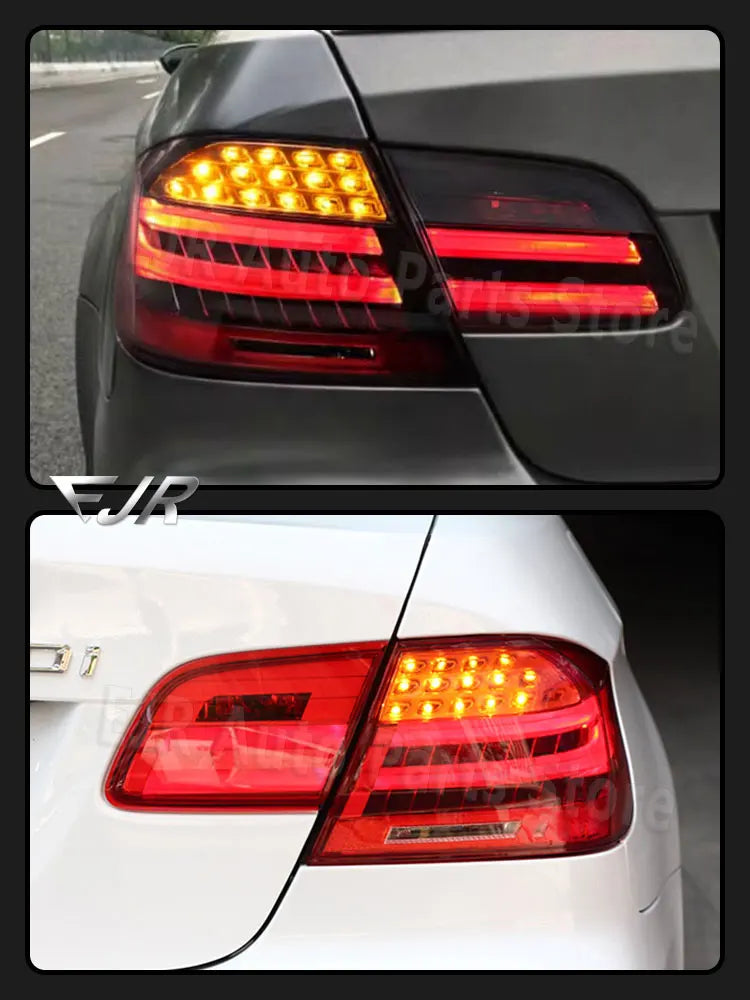 EJR Car Lights For BMW M3 E92 2006-2013 Tail Light 330i 335i Car Lights LED Rear Tail Lamp DRL Brake Signal Reversing Taillights