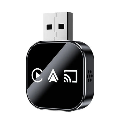 3 in 1 Carplay Adapter Wireless Android Auto AIBox for OEM Wired Carplay Screen Support Original MIC/Button/Touch Control