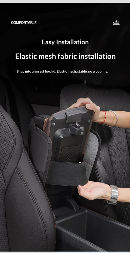 New model of Formula Leopard car armrest box heightening pad：Titanium 7, Titanium 3,Panther 5 Car armrest tissue box